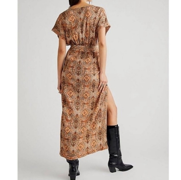 New!Free People Farrah‎ Bohemian Printed Dress - Picture 2 of 14